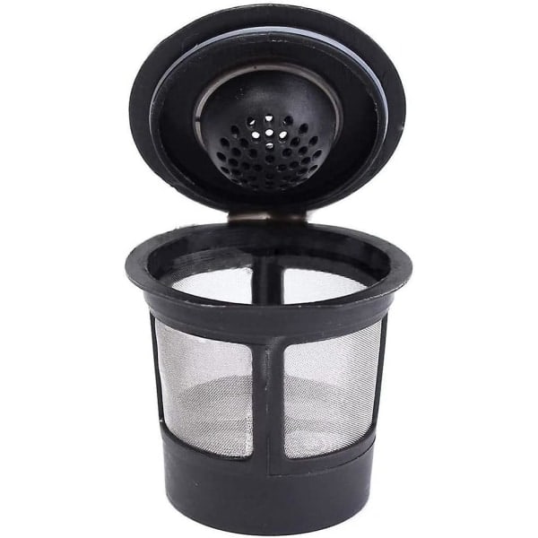 6-pack Återfyllningsbara Återanvändbara Kaffekapslar Återfyllningsbara Kaffefilter Kaffefilter Kaffepulver Filterkopp Kapsel Kaffemaskin Filter Rost...