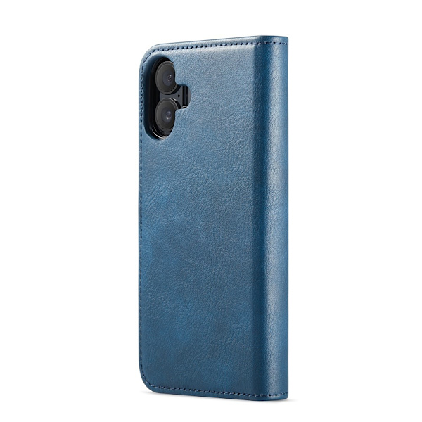DG MING iPhone 17 2-in-1 Magnetic Wallet Case - Blue Blå blue