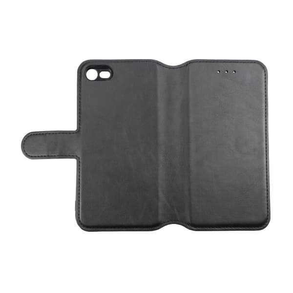 iPhone 7/8/SE 2020 Wallet Case Magnet Rvelon - Black Svart black