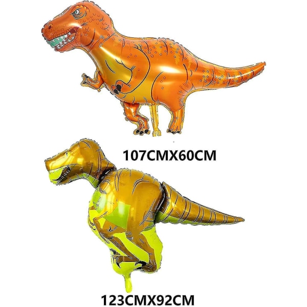 Jättiläismäiset dinosaurusten ilmapallot, 8 kpl