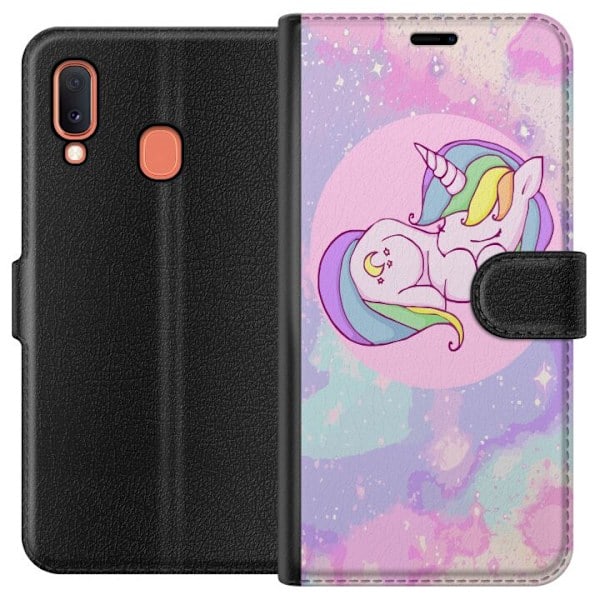 Samsung Galaxy A20e Pung Etui UNICORN