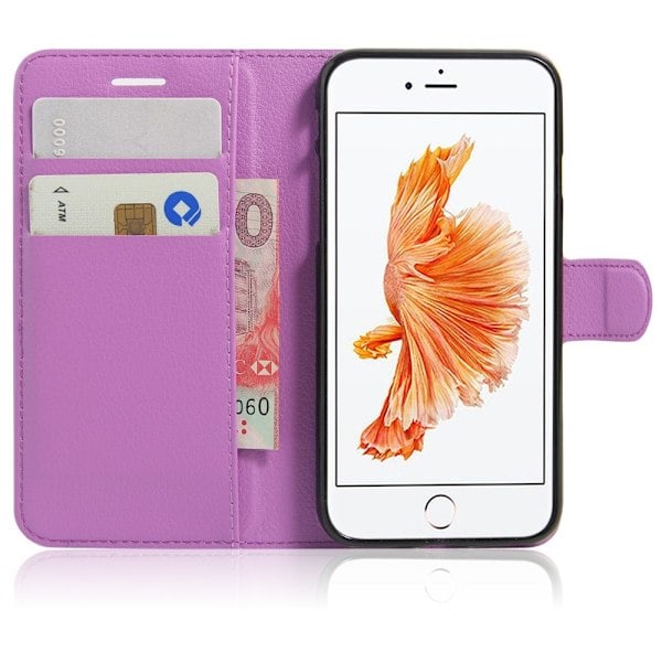 iPhone 7/8/SE (2020/2022) - Litsi Lompakkokotelo - Liila Liila