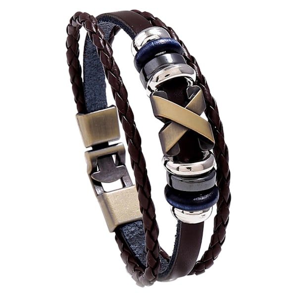 Venskab Armbånd Ankler Boho Til Kvinder Beslag Mode Punk Armbånd Rustfrit Stål Nye Smykker Læder Armbånd Armbånd