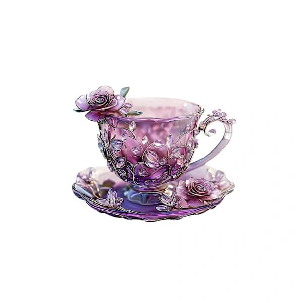Lilla Kaffekopp Hengende Veranda Dekor Henge Multicolor