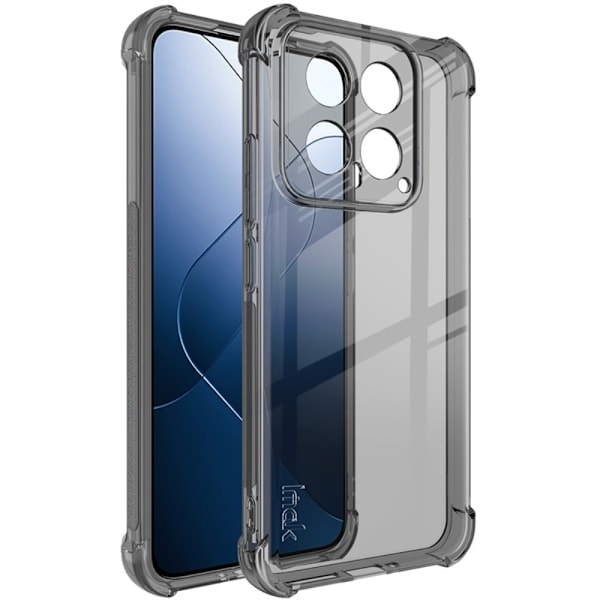 IMAK Xiaomi 14 Kuori Iskunkestävä TPU Sävy Tetty Musta
