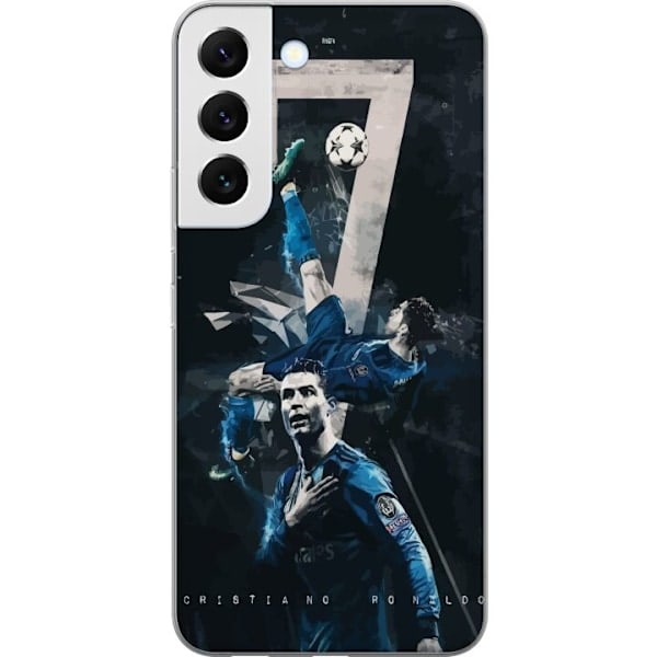 Samsung Galaxy S22+ 5G Transparent Skal Ronaldo