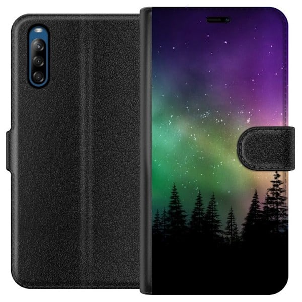 Sony Xperia L4 Plånboksfodral Norrsken