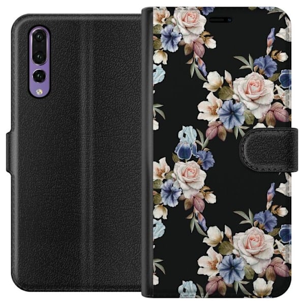 Huawei P20 Pro Plånboksfodral Floral