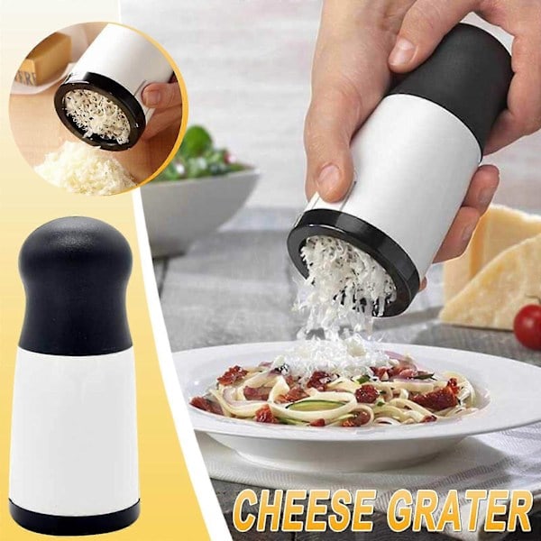 Ostehøvl til hjemmekøkkenet, roterende ostehøvl, håndholdt værktøj, kraftig osteskærer, til hård parmesan eller blød cheddarost, ingefær,