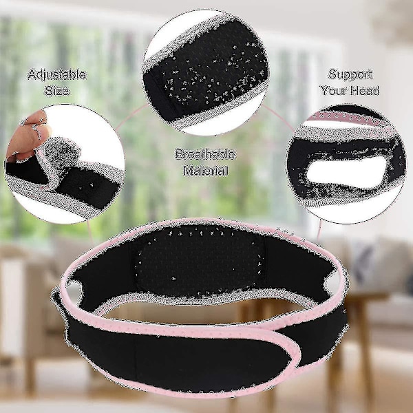 V-lyftmask, dubbelhaka reducerare, V-linjemask, ansiktslyftmask, smärtfri ansiktslyftande bandage för kvinnor