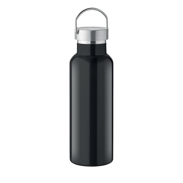 MidOcean Florence Dobbeltvægget 500ml Flaske One Size Sort Black One Size