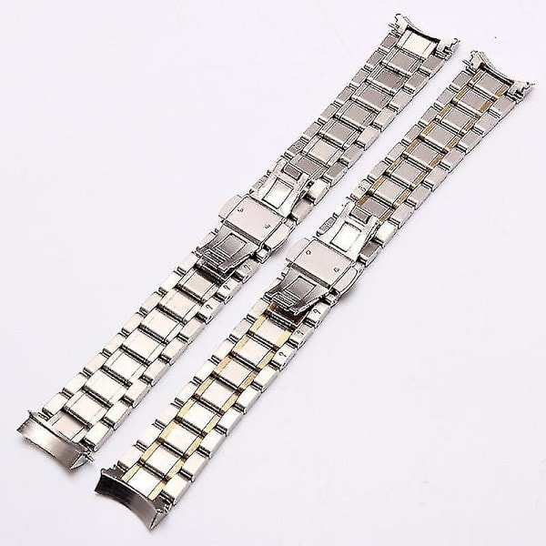 Armbånd for Longines L2 L4 Master Series Klokke med Rustfritt Stål Solid Lenke 19 20 21 Mm