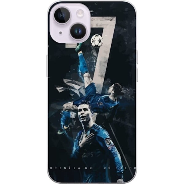 Apple iPhone 14 Transparent Skal Ronaldo