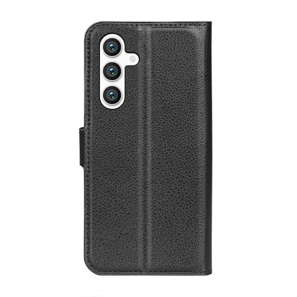 Samsung Galaxy S24 Plus Wallet Case with Stand - Black Svart black