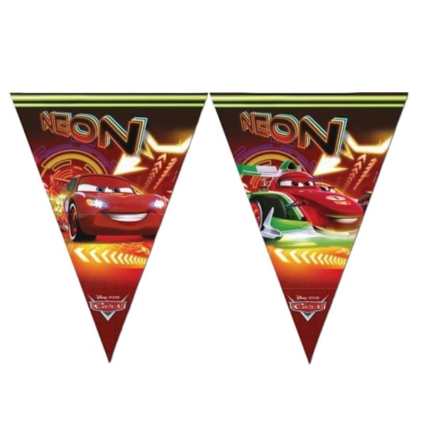 Bilar Neon Banner Én Størrelse Flerfarvet Multifarvet One Size