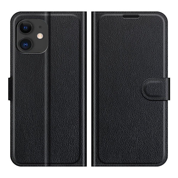 iPhone 12 - Stylish Practical NKOBEE Wallet Case Röd