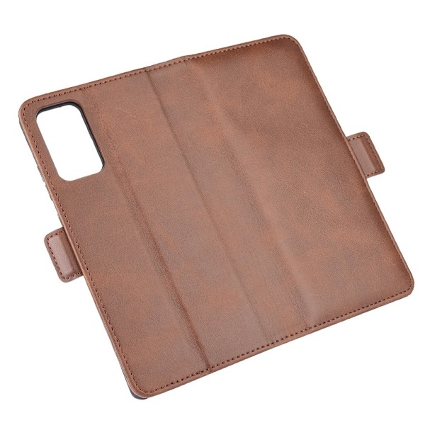 Samsung Galaxy Note 20 - Lompakkokotelo - Ruskea Brown Ruskea
