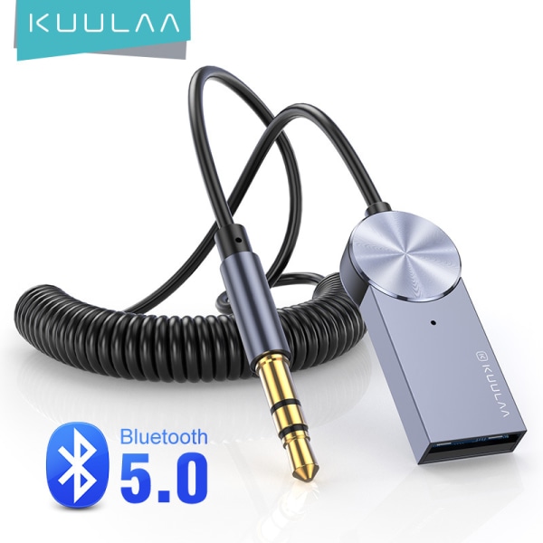 Aux Bluetooth Adapter Dongle Kabel För Bil 3,5 mm Jack