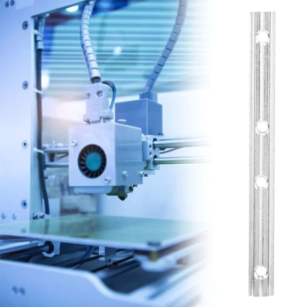 20 stk CNC-bearbeidede EU-standard Forlengede Aluminiumsprofil Rette Koblinger[co]
