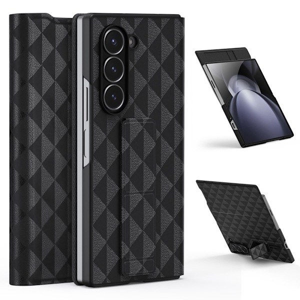 DUX DUCIS Galaxy Z Fold 6 Cover Fitt Series Kortholder Sort