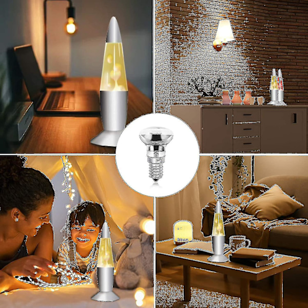 30w E14 R39 Lava Lampe Reflektorlampe, Dimmbar E14 Sockel R39 Wärmelampe, Ac220-240v4 Pack30w E14 R39 Lava Lampe Reflektorlampe, Dimmbar E14 Sockel R39 Hea