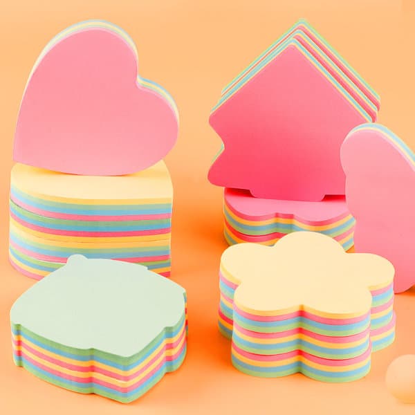 600 Post-it-lapper, avtakbare selvklebende - 76 mm