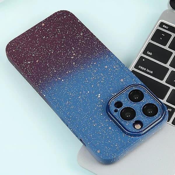 Gradient Stjerneklar Silikone Skal til iPhone 13 Pro med Linsebeskyttelse[co]