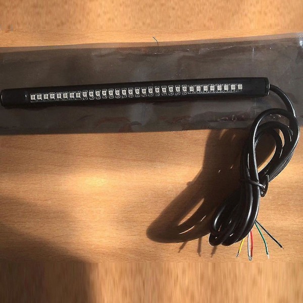 Elegant Motorcykel LED Scrambler Brems- og Baglygte Blinklys til Bobber Cafe Racer 12v