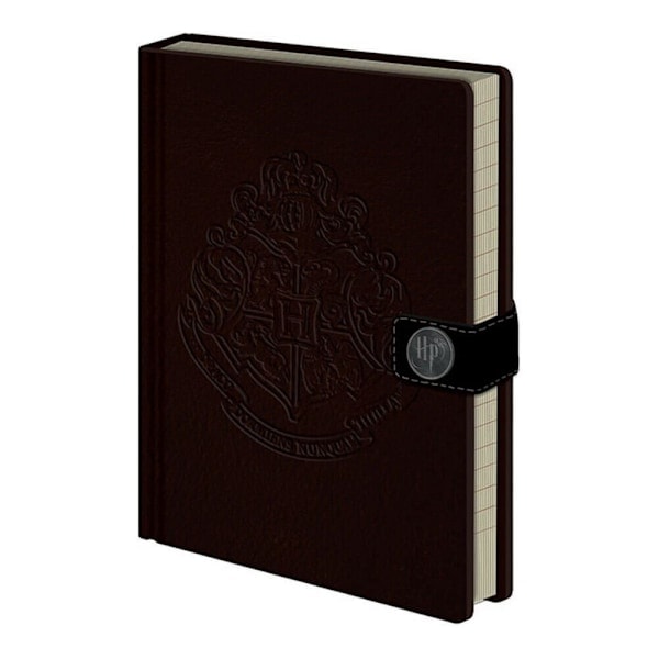 Harry Potter Premium Hogwarts Crest A5 Anteckningsbok One Size Brun/Brunt/Vit One Size