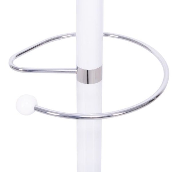 SPRINGOS® Metall Klädhängare 174 cm - Vit