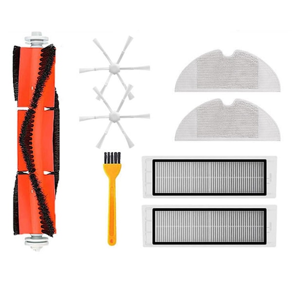 Til Mi Robot Vacuum Mop 2 Stytj03zhm Filter Mop Klud Mijia Robot Vacuum Cleaner Hoved Sidebørste Sp