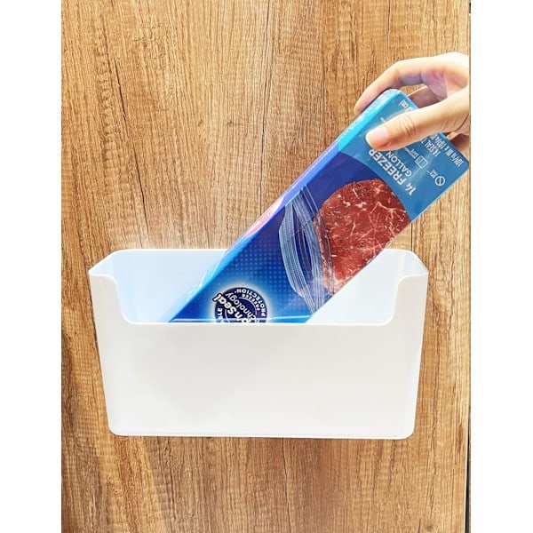 2-pack självhäftande skåporganisatörer - kök, badrum, kontor