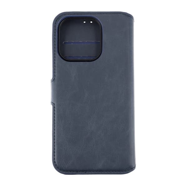 iPhone 15 Pro Wallet Case Magnet Rvelon - Blue Marinblå blue