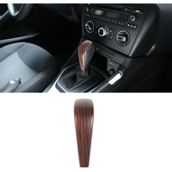 ABS Plade Mønster Gearknop Cylinderhoved Dæksel Trim til 1 Serie 3 X1 E90 E92 E93 E87 2005-12[co]