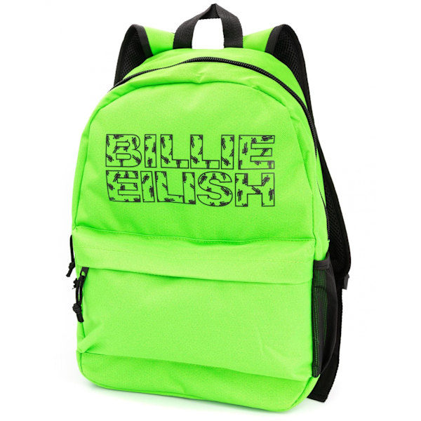 Rock Sax Bad Guy Billie Eilish Rygsæk Én Størrelse Grøn Green One Size