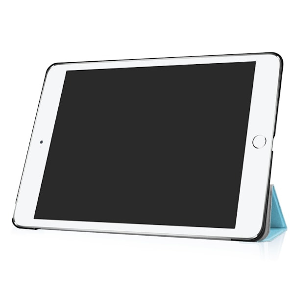 iPad 9.7\" (2017) / (2018) - Slimfit Tri-Fold Fodral - Ljusblå