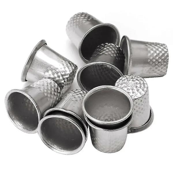 10 pcs Thimbles Multi Size Finger Protector Sewing Quilting Handmade Craft Tools【CA】
