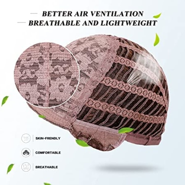 Pitkä aaltoileva peruukki 65 cm Vaaleanruskea
