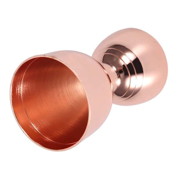 Rustfritt stål Dobbel Bar Jigger 30ml 60ml Rosegull Cocktail Måleverktøy[co]