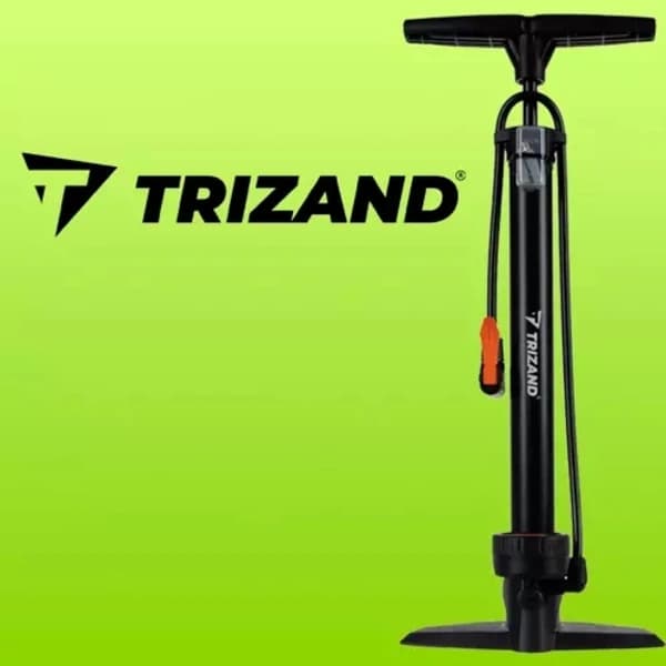 Cykelpump med manometer (230 psi) - Pump för cykel [CO]