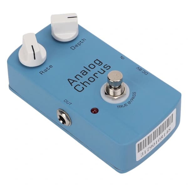 Analog Chorus Pedal Krets Klassisk BBD Fräsch Omfattande Effekt True Bypass för Gitarr JF‑37[CO]