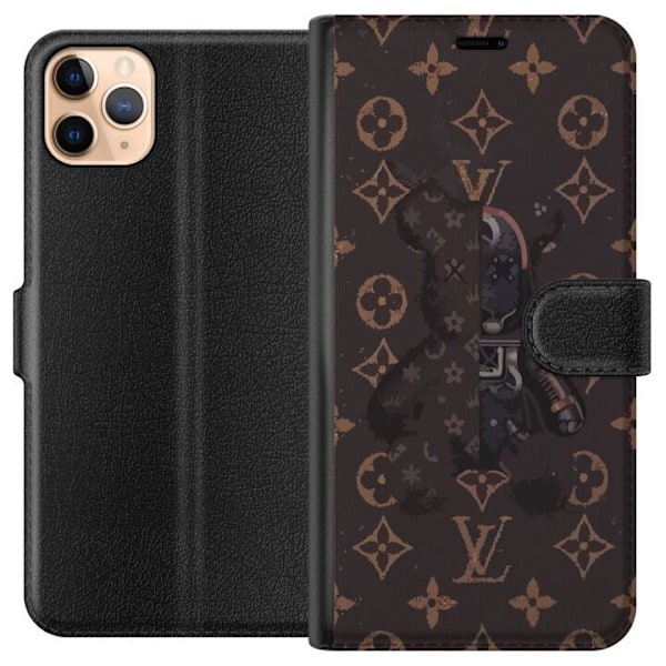 Apple iPhone 11 Pro Max Plånboksfodral Nalle LV