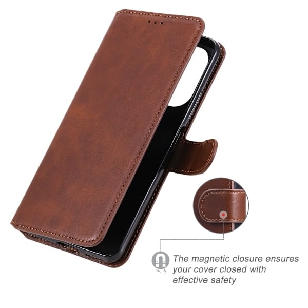 Xiaomi Mi 11i - Læder Etui Solid - Brun Brun