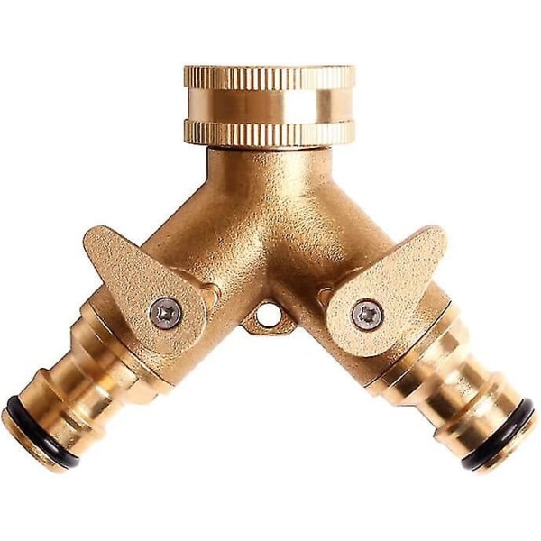 Brass Diverter Fitting 2 Way Garden Hose Diverter