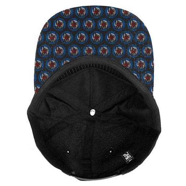 The Who Unisex Voksen Arrow Logo Snapback Cap One Size Sort Sort One Size