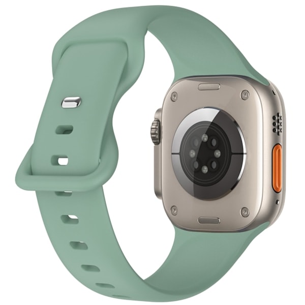 Silikone Armbånd Butterfly Apple Watch 41/40/38 mm (M/L) Grangrøn