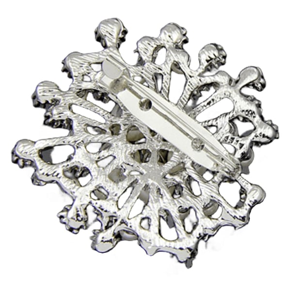 Rhinestone-slagmärke för kvinnor Mode Utsökt Kristallkejsarinna Broscher Elegant Klänning Tillbehör Bröllop Födelsedag Smycken Present