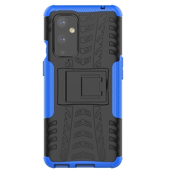 OnePlus 9 - Äärimmäinen iskunkestävä suojakuori jalustalla - Sininen Blue Blå