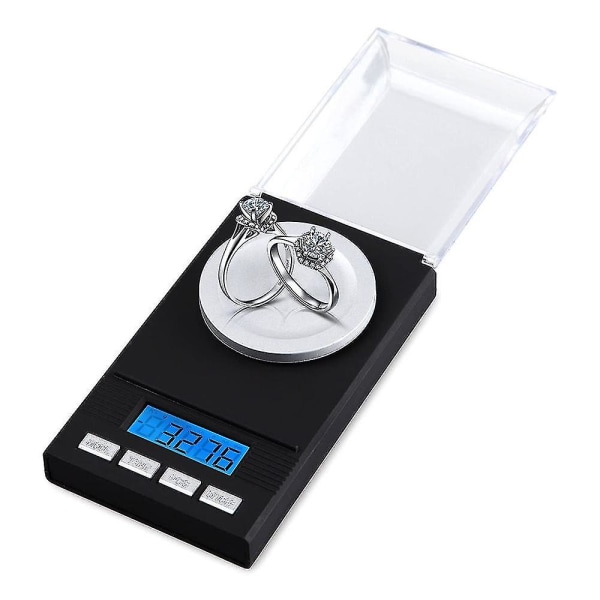 Digitale Milligram Lommevekter 0,001G X 50G Elektroniske Vekter