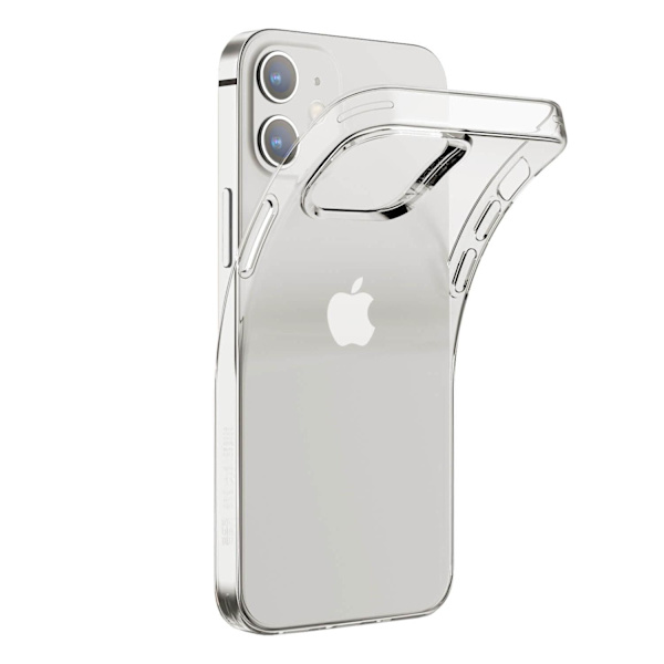 Transparent Silicone Case: Protection & Style for iPhone 12 mini Transparent transparent
